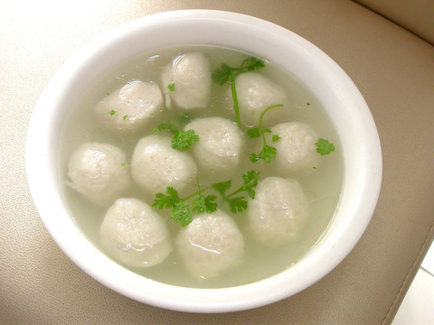 蟹黃魚丸湯