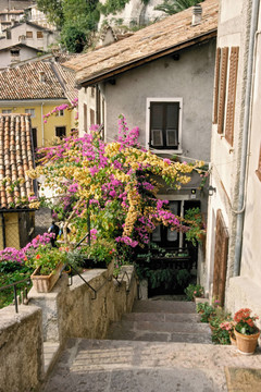alley in limone