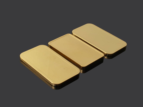 3個金條并排