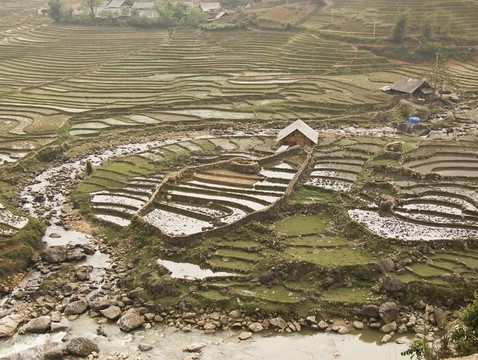 SA PA伯格蘭，越南