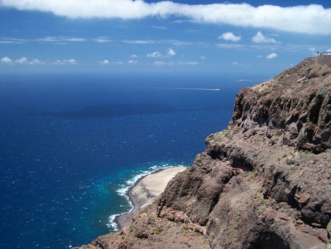 懸崖上的大加那利島