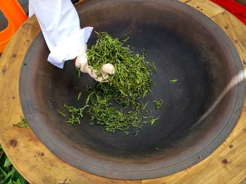 炒茶葉
