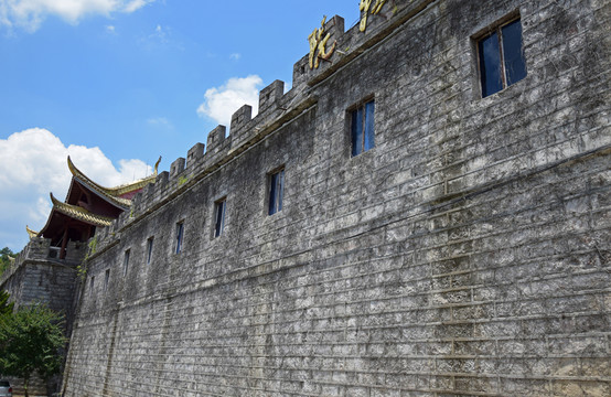 城墻式古建筑