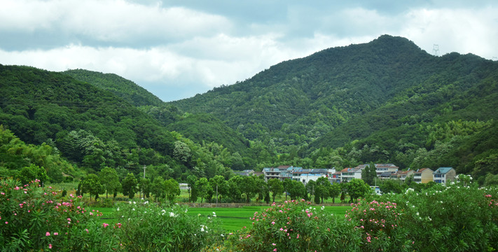 田園和高山風(fēng)景攝影