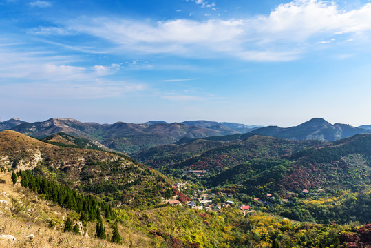 大山深處村落