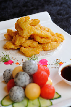 果味香酥龍脷魚