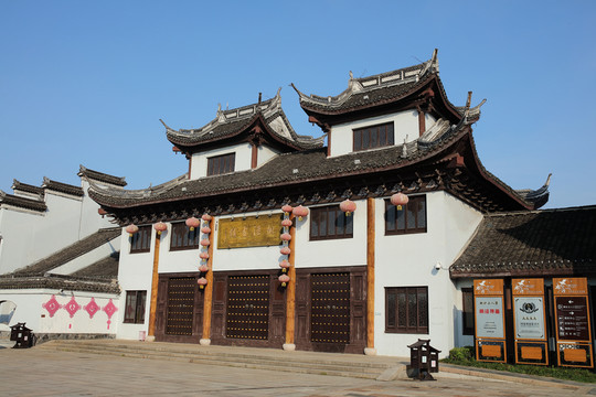 楓涇古鎮(zhèn) 江南水鄉(xiāng) 江南古鎮(zhèn)