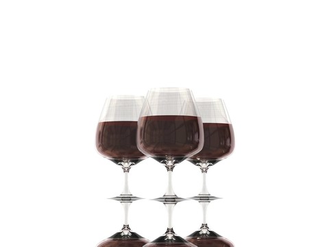 玻璃酒杯