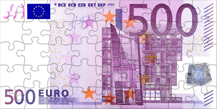 500歐元拼圖
