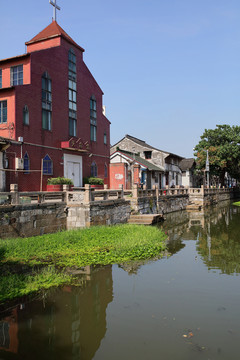 楓涇古鎮(zhèn) 江南水鄉(xiāng) 江南古鎮(zhèn)