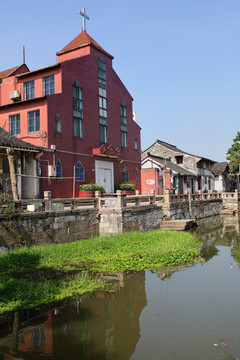 楓涇古鎮(zhèn) 江南水鄉(xiāng) 江南古鎮(zhèn)