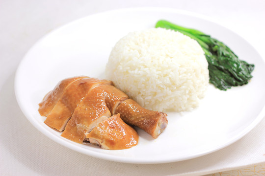 花雕豉油雞飯
