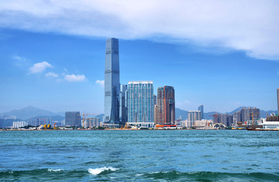 香港維港及尖沙咀風(fēng)光