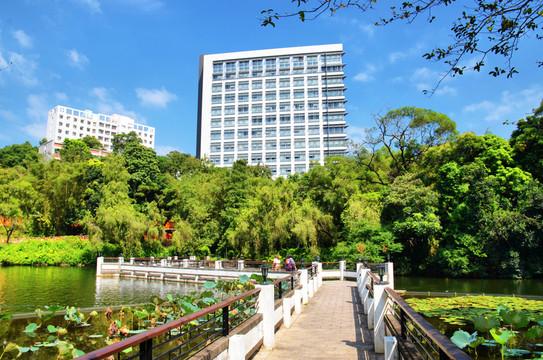 香港中文大學(xué)校園一隅