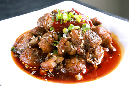麻辣雞丁