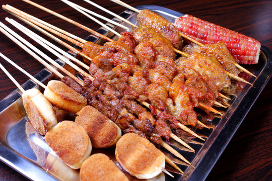 燒烤串串