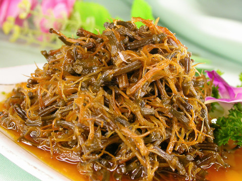 金針菇豆角干