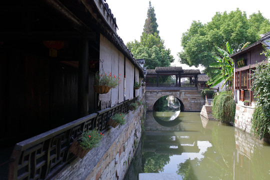 楓涇古鎮(zhèn) 江南水鄉(xiāng) 江南古鎮(zhèn)
