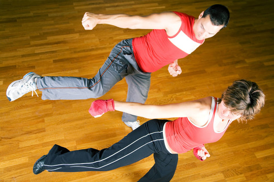 武術(shù)陪練拳