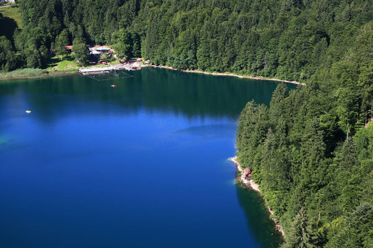 俯瞰freibergsee