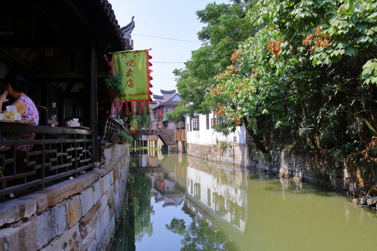 楓涇古鎮(zhèn) 江南水鄉(xiāng) 江南古鎮(zhèn)