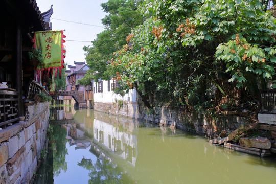 楓涇古鎮(zhèn) 江南水鄉(xiāng) 江南古鎮(zhèn)