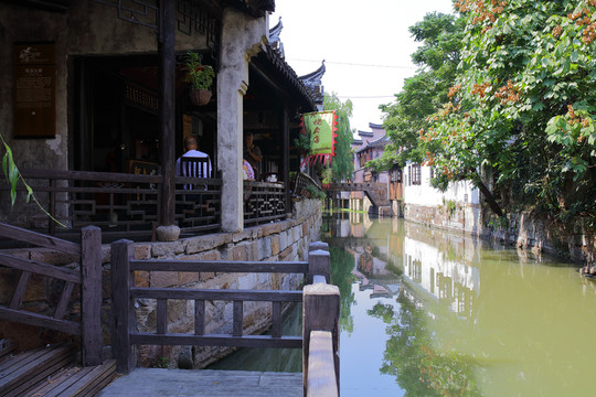 楓涇古鎮(zhèn) 江南水鄉(xiāng) 江南古鎮(zhèn)