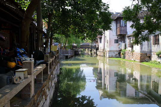 楓涇古鎮(zhèn) 江南水鄉(xiāng) 江南古鎮(zhèn)