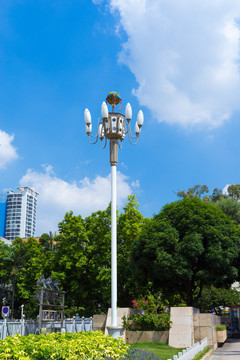 玉蘭花廣場路燈路燈