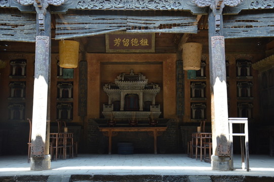 白鹿原祠堂宅子攝影