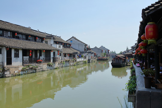 楓涇古鎮(zhèn) 江南水鄉(xiāng) 江南古鎮(zhèn)