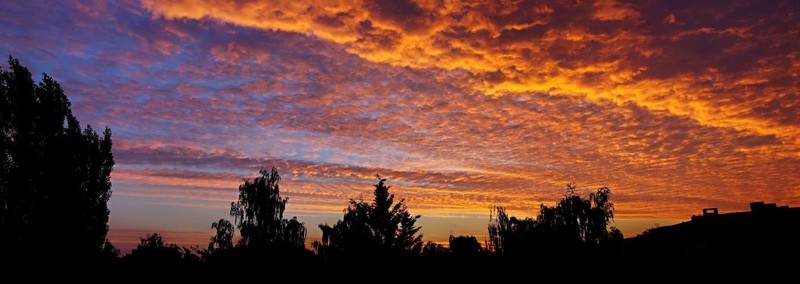 wolkenhimmel早晨全景
