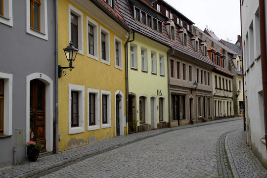 小巷中施托爾彭（Sachsen）
