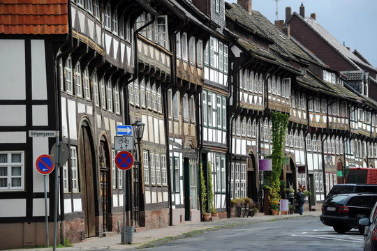 fachwerkhaeuser在einbeck