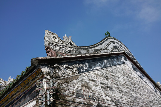 屋檐 浮雕 檐口 高清