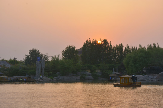 夕陽西下