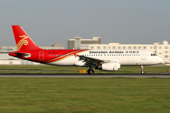 飛機(jī) 機(jī)場(chǎng) 深圳航空公司