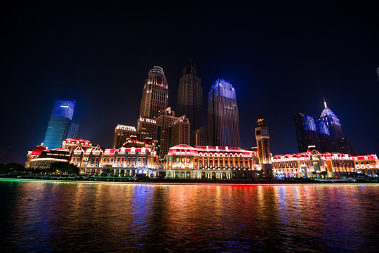 天津夜景