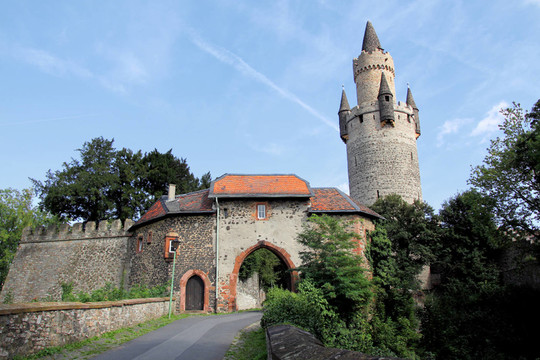 adolfsturm Friedberg和城堡門