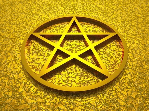 3d五角星黃金做的