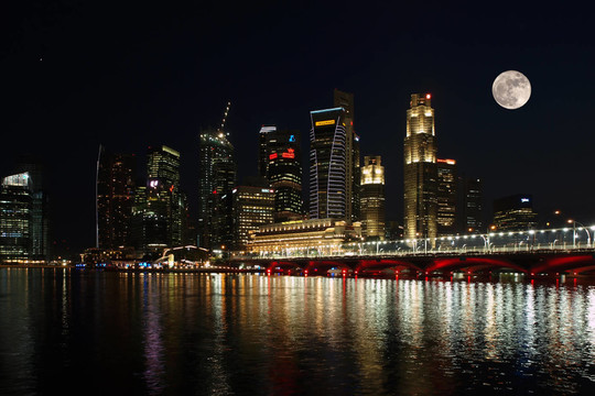 新加坡的夜晚