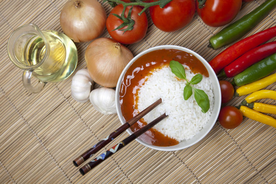 白飯碗