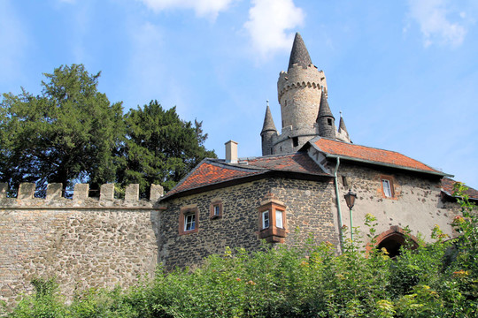 adolfsturm Friedberg和城堡門