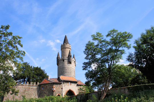 adolfsturm Friedberg和城堡門