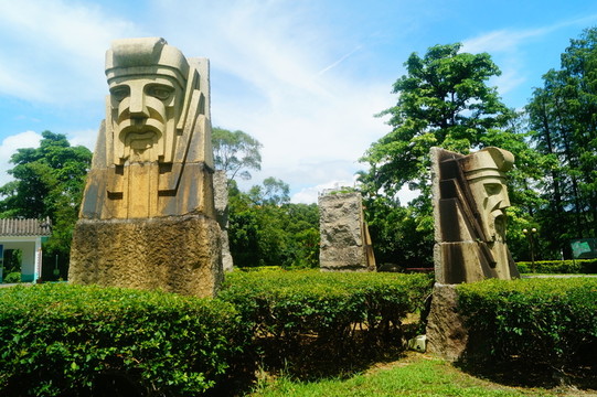 深圳蛇口公園石雕景觀