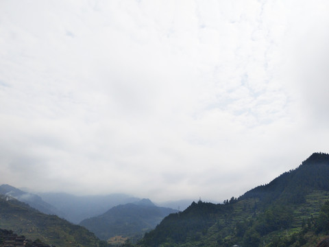 高山白云