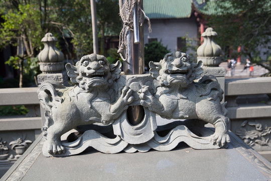 南華寺 石雕