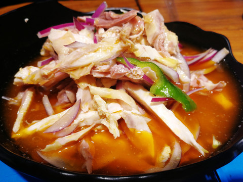 椒麻雞 新疆 涼拌 美食 特色