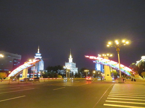 北京復(fù)興門夜景