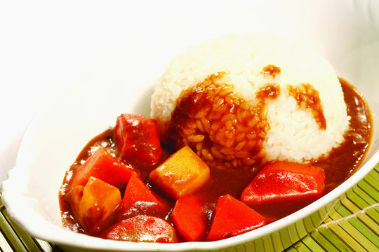 咖喱蔬菜飯